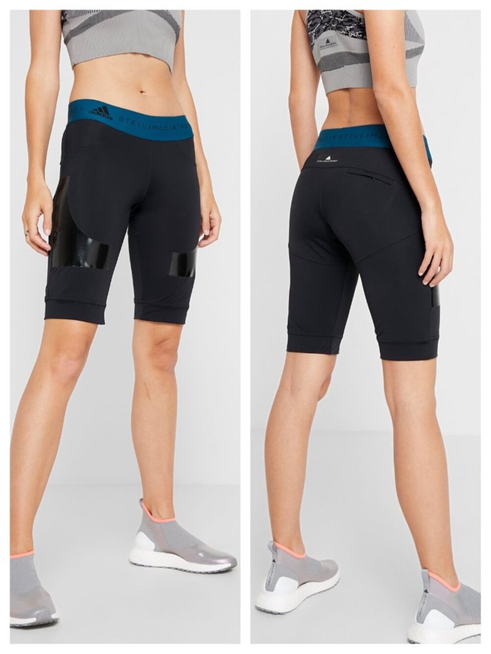 Adidas by Stella McCartney Bike Shorts L Black/Blue